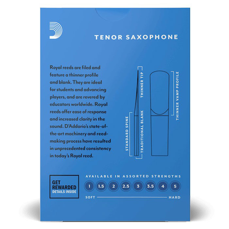 D'Addario Royal RKB1020