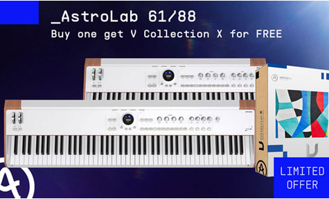 New Promo: Arturia AstroLab + V Collection X