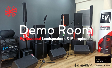 Electro Voice Gold Partner - Live Demo @ Prostage!