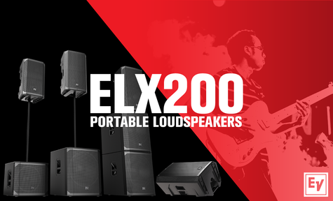 Electro Voice | Φορητά Επαγγελματικά Ηχεία ELX200