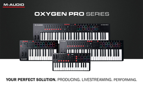 M-Audio Oxygen Pro Series – The New Midi Keyboards