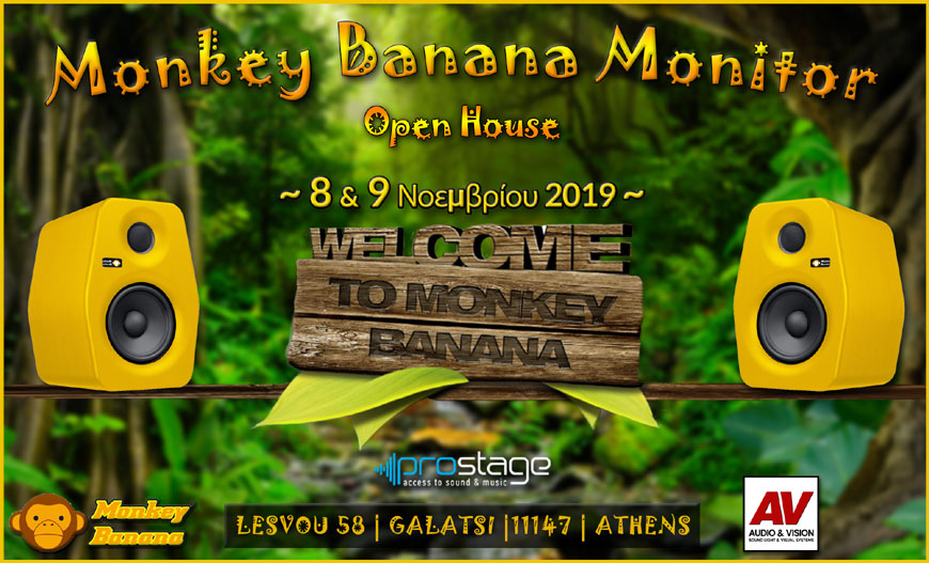 Monkey Banana Monitor Open House image