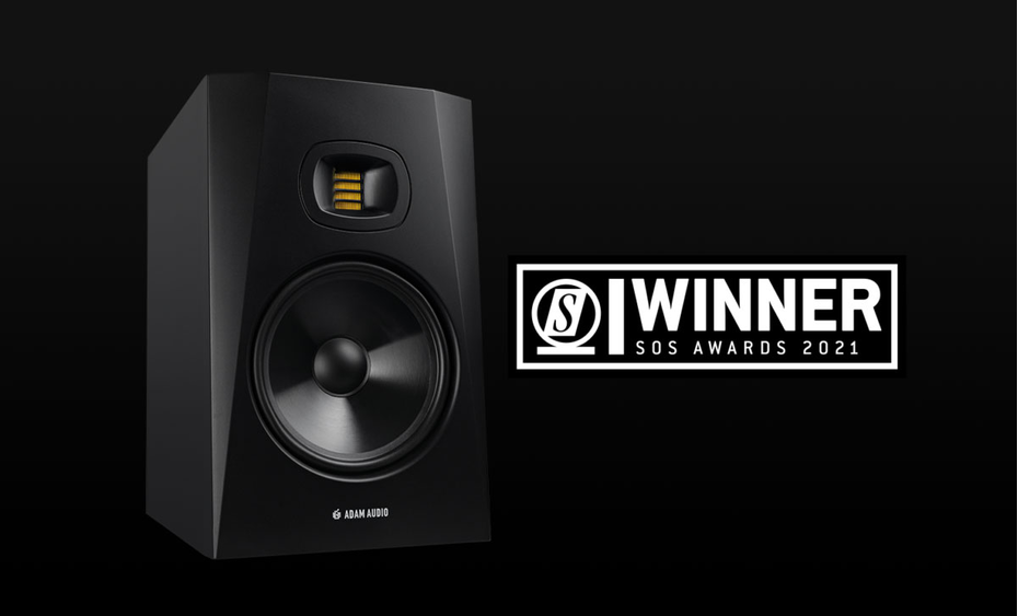 Adam Audio T8V – Το καλύτερο Studio Monitor ηχείο 2021 για τους αναγνώστες του Sound On Sound image