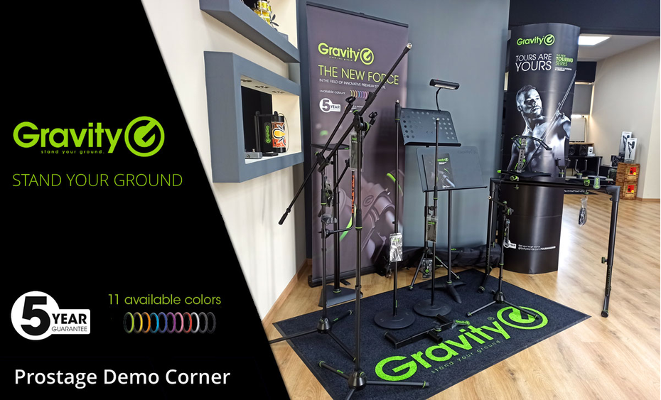 Gravity Demo Corner at Prostage! image