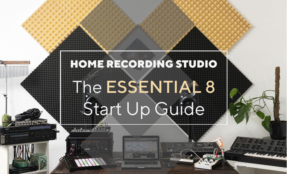 Home Recording Studio: The Essential 8 - Start Up Guide image